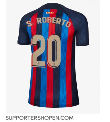 Barcelona Sergi Roberto #20 Hemma Matchtröja Dam 2022-23 Kortärmad